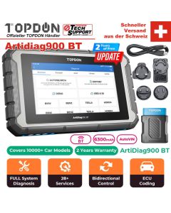 2023 dernière version TOPDON AD900BT bidirectionnel tout système voiture OBD2 Scanner outil de Diagnostic