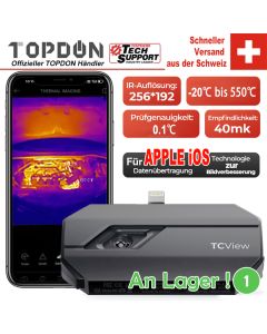 TOPDON TC002 Wärmebildkamera Handheld Thermische Imager Temperatur messung Werkzeug Für APPLE iPhone iOS